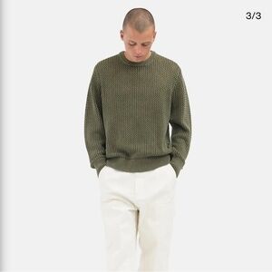 Stussy Olive Crewneck Sweater